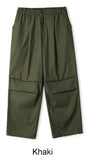 Rough Washing Pin Tuck Balloon Pants
