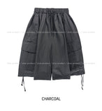 Play Diagonal Big Cargo Balloon Bermuda Pants