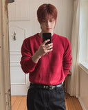 Lido Wool V-neck Crop Knit