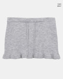 Ae Straight Frill Knit Banding Skirt