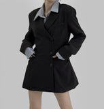 Tabarin wrap one piece jacket