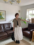Ennew Crop Hood Short Sleeve Shirt