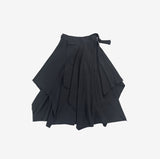 Prene Flared Wrap Skirt