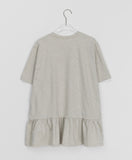 Himoe Frill Layered Short Sleeve Tee