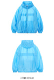 Surf Nylon Sheer Zip-Up