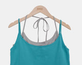 Mecha Halter Layered Sleeveless