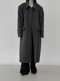 Odek Hidden Maxi Wool Long Coat