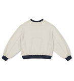 [AG.W] Applique Crop Sweat Shirt