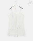 [SET] Binbeul Check Bandana Strap Layered Sleeveless One Piece