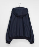 [unisex] Poikin Two Way Denim Over Hood Zip-Up