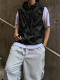 Crack Nylon Hood Vest