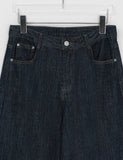 Pelion Roll-Up Raw Denim Pants