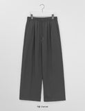 [unisex] Portilme Cool Banding Wide Slacks
