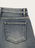 Bohemian Fringed Short Denim Pants