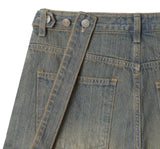 Rich Strap Bijou Bermuda Denim