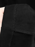 Meryl Suede Maxi Long Skirt