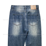 Ser vintage washed flare denim pants
