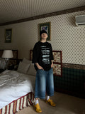 Vintage Lettering Hip-hop Tee