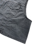 PIGMENT WASHING CROP VEST