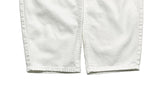 Snuggle White Cotton Wide Pants