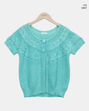 Meku Knit Short Sleeve Cardigan