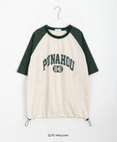 [unisex] Doya nylon string color matching over short sleeve tee