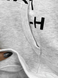 Ratten lettering hooded zip-up