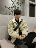 River fur two-way jumper