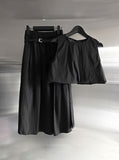 Cloud Nylon Crop Blouse