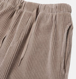 Venti Corduroy Pleats Banding Pants