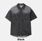 Pina Cool Denim Half Shirt