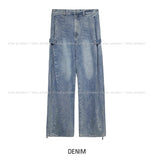 (UNISEX) Autumn Snap Balloon Wide Denim