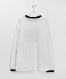 [unisex] Lima Lettering Over Long Sleeve Tee