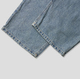 Norma Vintage Washing Wide Denim Pants