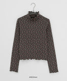 Higeni Peach Fuzz Frill Flower Polar Tee