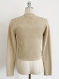 Miette Ribbed Sleeveless Cardigan Set