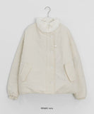 Qumi High Neck Wool Padding Jumper