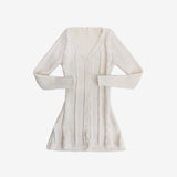 Lanpy Cable Knit One Piece