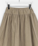 Haruko Corduroy Midi Banding Skirt