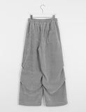 [unisex] Hatimo Banding String Jacquard Balloon Pants