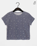 Viewrep Flower Crop Short Sleeve T-Shirt