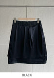 Geor Pearl Tweed H-Line Mini Skirt