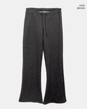 Mirin Low-Rise Dot Bootcut Training Pants