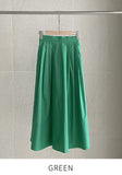 Byville Pintuck Pleated Long Skirt
