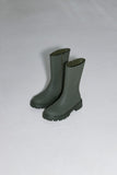 matte half rain boots