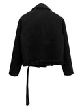 Naples double-breasted short coat