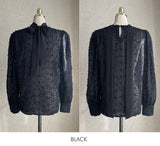 Enzua Lace Tie Blouse