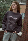 Pit-A-Cat Embroidered Sweatshirt