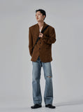 Elle three-button blazer