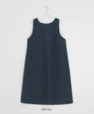 Tsutika Ribbon Sleeveless Long One Piece